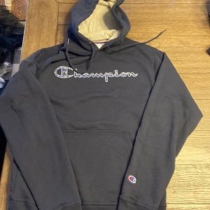 Navy Champion hoodie